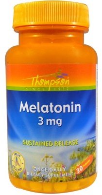 

Thompson Melatonin 3 mg 30 Tabs Мелатонин