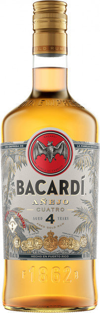 

Ром Bacardi Anejo Cuatro 4 Years Old 0.7л 40% (PLK7610113001417)