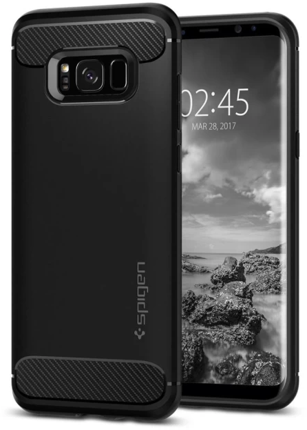 

Spigen Rugged Armor Black (571CS21661) for Samsung G955 Galaxy S8 Plus