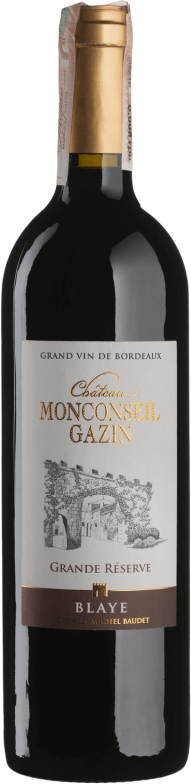 Акція на Вино Chateau Monconseil Gazin Grande Reserve красное сухое 0.75 л (BWT2206) від Stylus