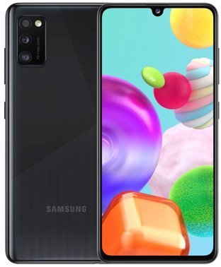 

Смартфон Samsung Galaxy A41 4/64 Gb Black Approved Вітринний зразок