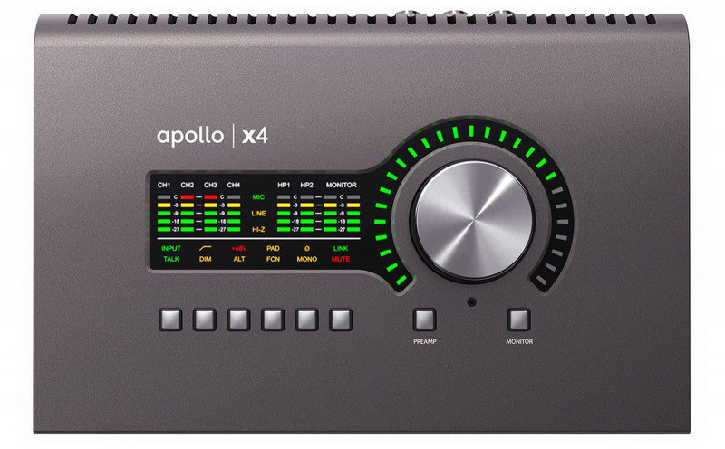 

Аудиоинтерфейс Universal Audio Apollo x4 Heritage Edition (Desktop/Mac/Win/TB3)