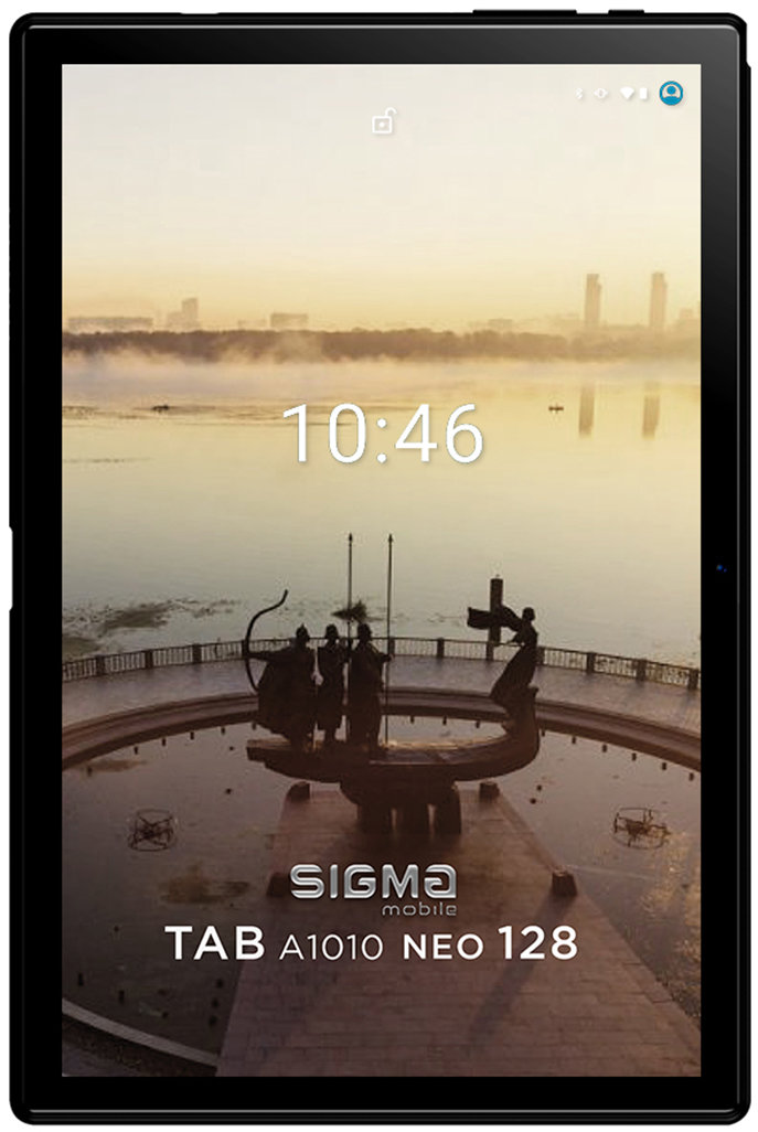 Акція на Sigma mobile Tab A1010 Neo 4/128Gb Black Ua від Y.UA