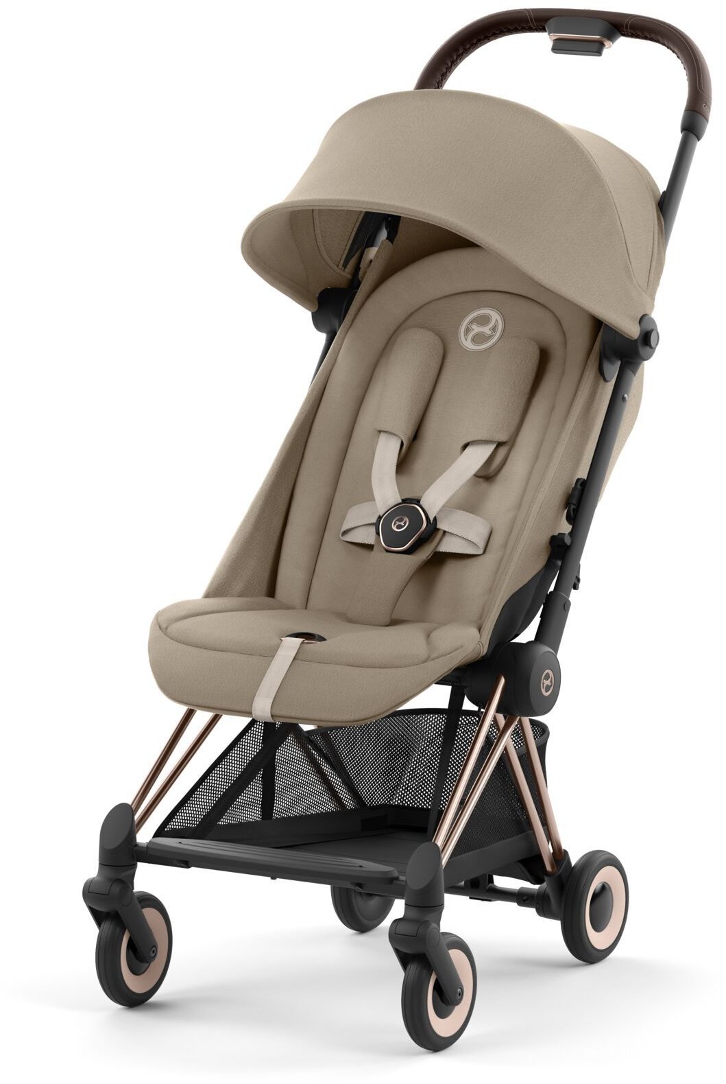 Акція на Прогулочная коляска Cybex Coya Rosegold Cozy Beige (522005183) від Stylus