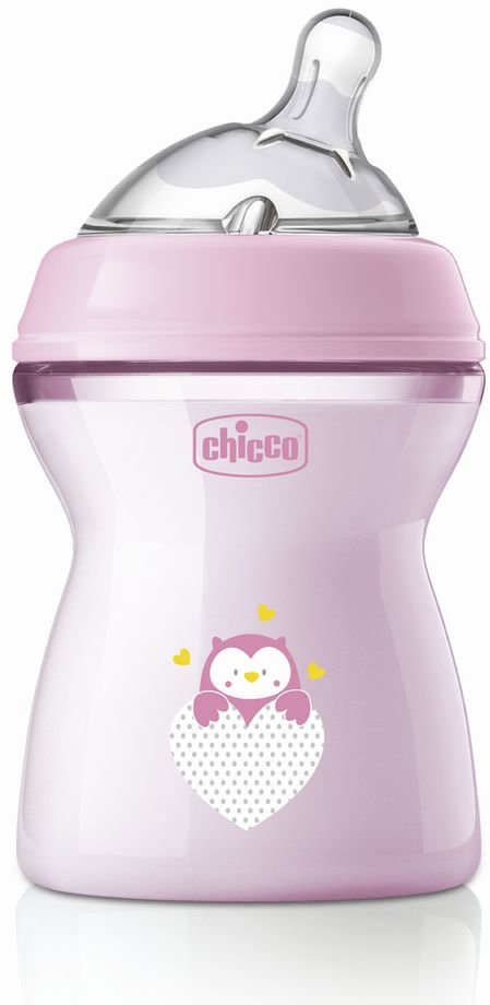 

Бутылочка пластиковая Chicco Natural Feeling NEW, 250 мл, 2м+ (81323.10)