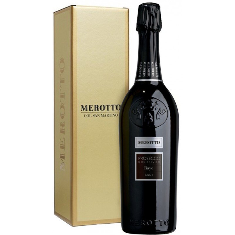 Акція на Игристое вино Merotto Raye Prosecco Brut (0,75 л) (BW40411) від Stylus