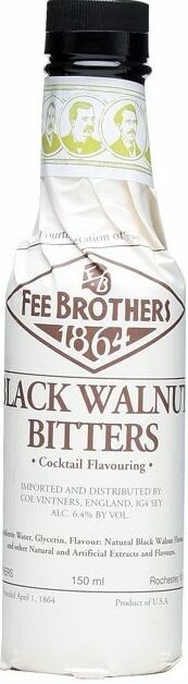 

Биттер Fee Brothers, Black Walnut Bitters, 6.4%, 0.15 л