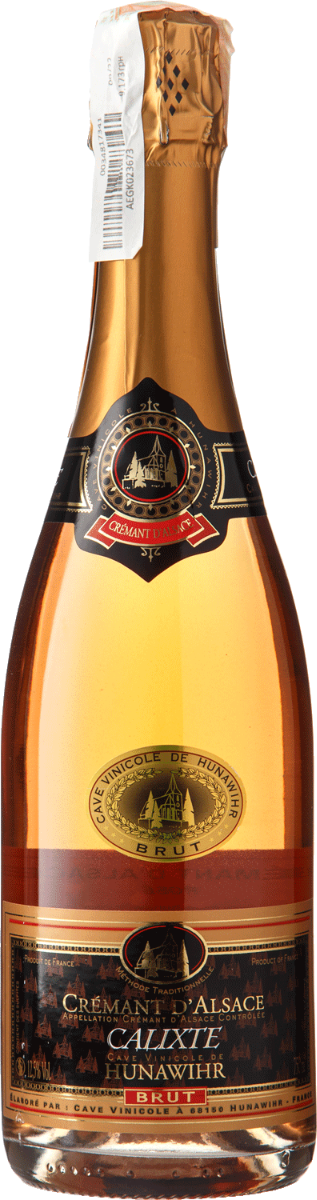 Акція на Игристое вино Hunawihr Cremant Calixte Brut Rose, розовое брют, 0.75л 12.5% (BWT1184) від Stylus