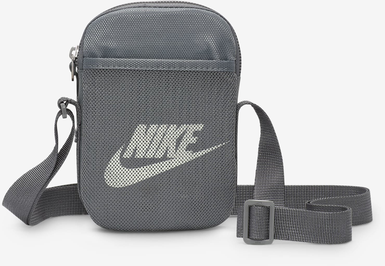 

Сумка Nike Nk Heritage S Cross Body Bag 1L сіра Уні 18x13x3 см (BA5871-084)