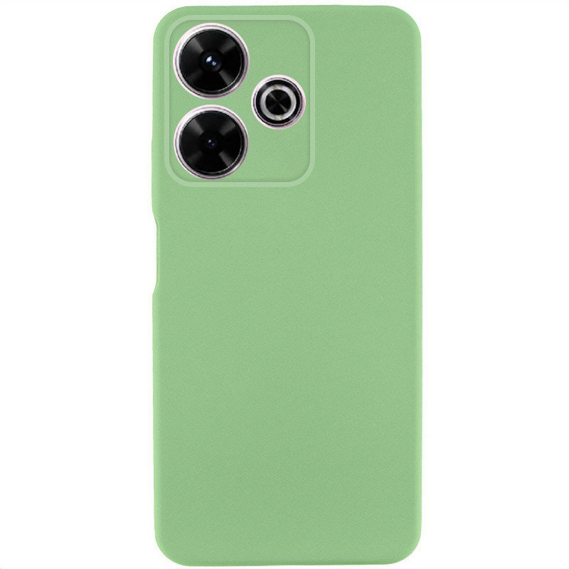 

Tpu Case Getman Liquid Silk Full Camera Pistachio for Xiaomi Redmi 13 4G / Poco M6 4G