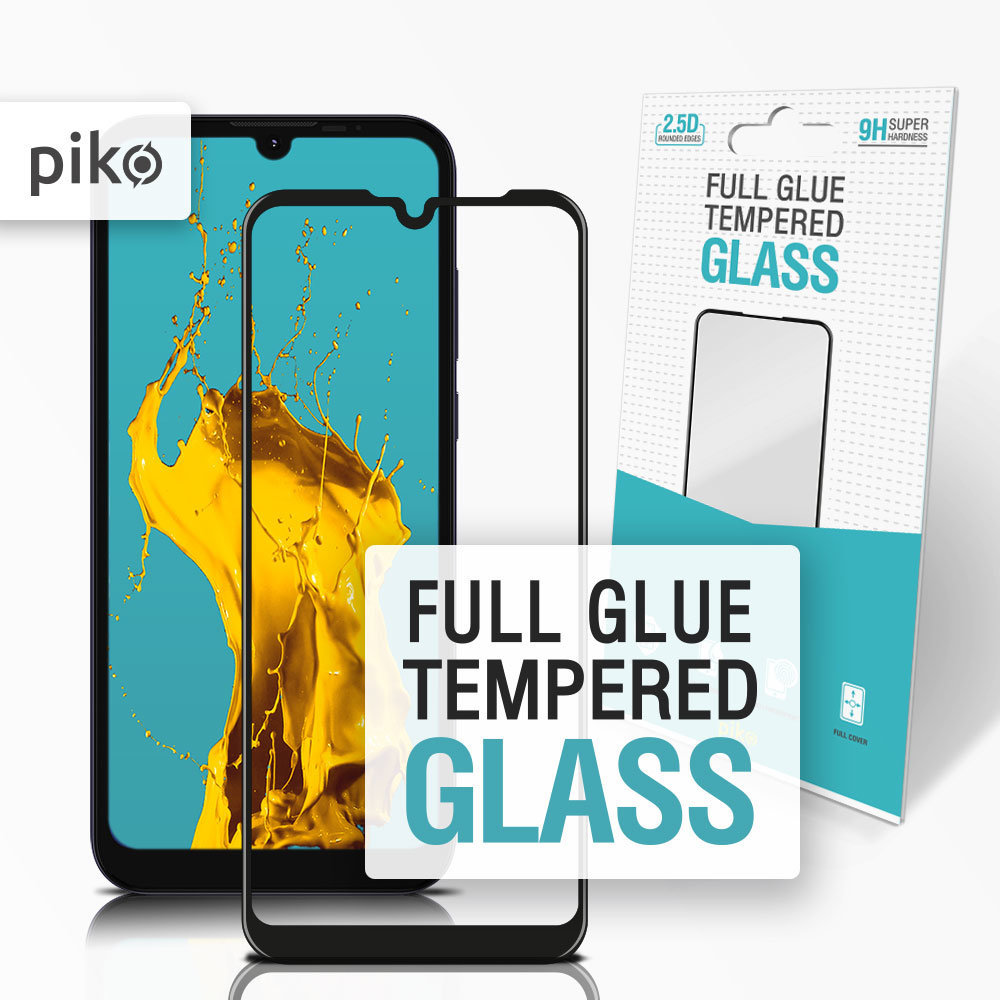 

Piko Tempered Glass Full Glue Black for Motorola E6S