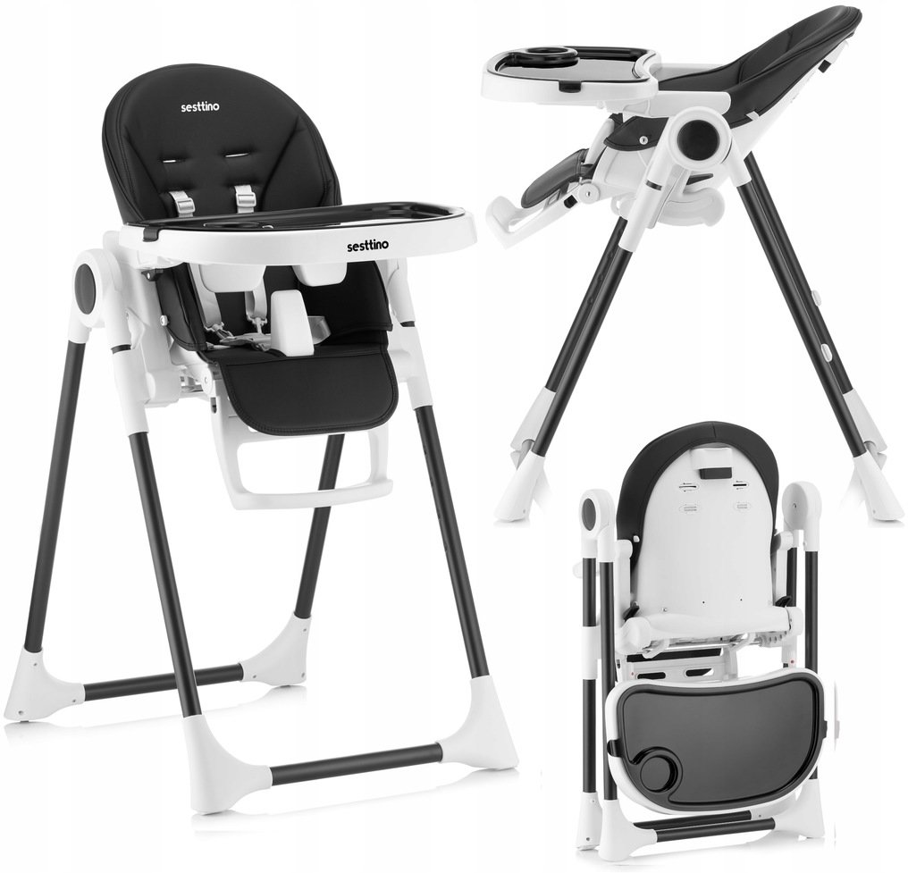

Стільчик для годування Sesttino Nui Black (Hnrt_4950)