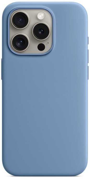 

Monblan Silicone Case MagSafe Winter Blue for iPhone 15 Pro