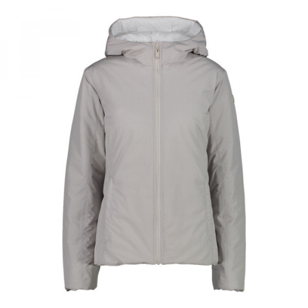 

Куртка Cmp Woman Reverse Jacket Fix Hood 30K3606-A219 44 (36) серая демисезон с капюшоном