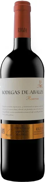 

Вино Bodegas de Abalos Reserva Rioja Doc червоне сухе 0.75 л (YL8423513002422)