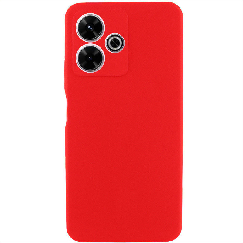 

Lakshmi Premium Case Silicone Cover Full Camera Red для Xiaomi Redmi 13 4G / Poco M6 4G