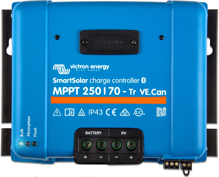 

Контроллер заряда Victron Energy SmartSolar Mppt 250/70-TR VE.CAN