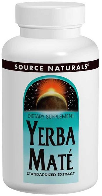 

Source Naturals Yerba Mate 600mg, 90 Tab