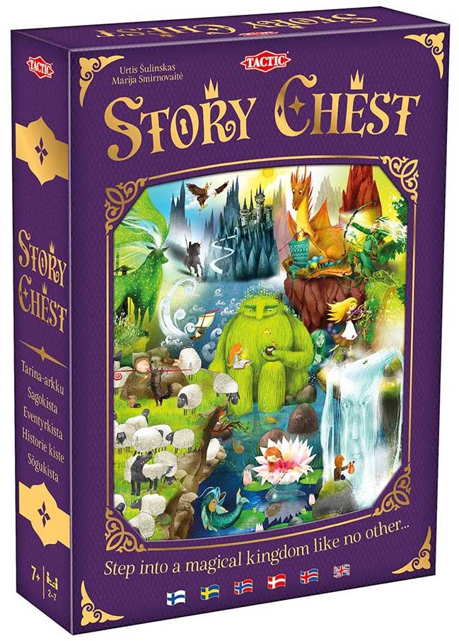 

Настольная игра Tactic Сундучок историй (STORY CHEST) (55398)