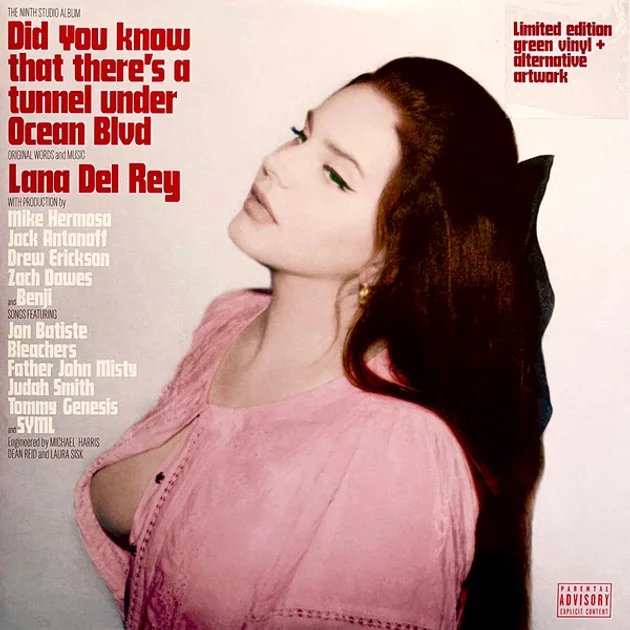 

LP2 I-DI Lana Del Rey: Did You Know That There'S A Tunnel Under Ocean Blvd (LP0145)