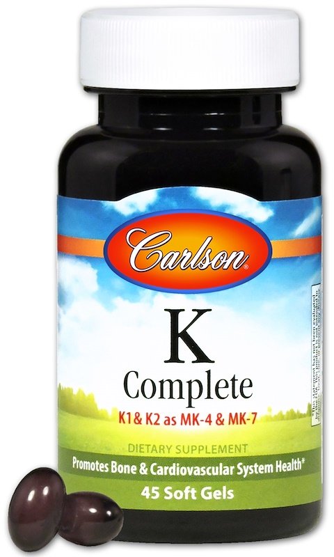 

Carlson Labs K-Complete, 45 Soft Gels (CAR-10410)