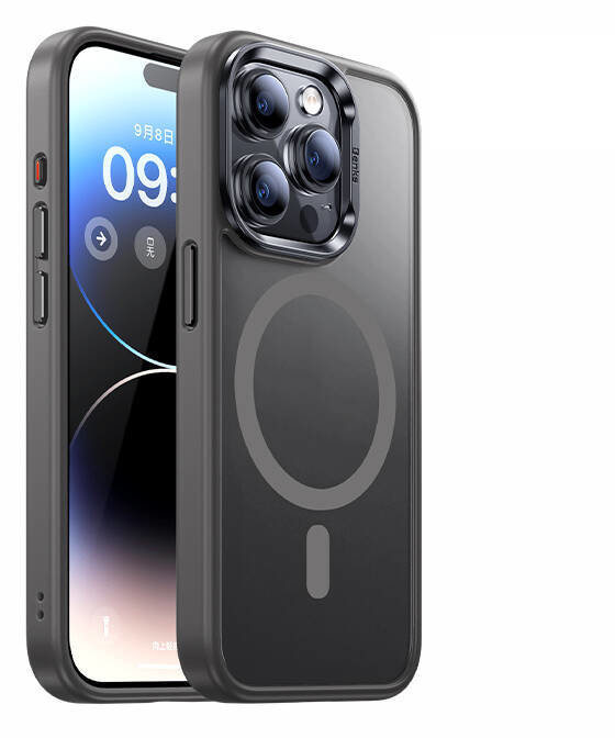

Benks MagClap Mist Protective Natural Titanium for iPhone 15 Pro