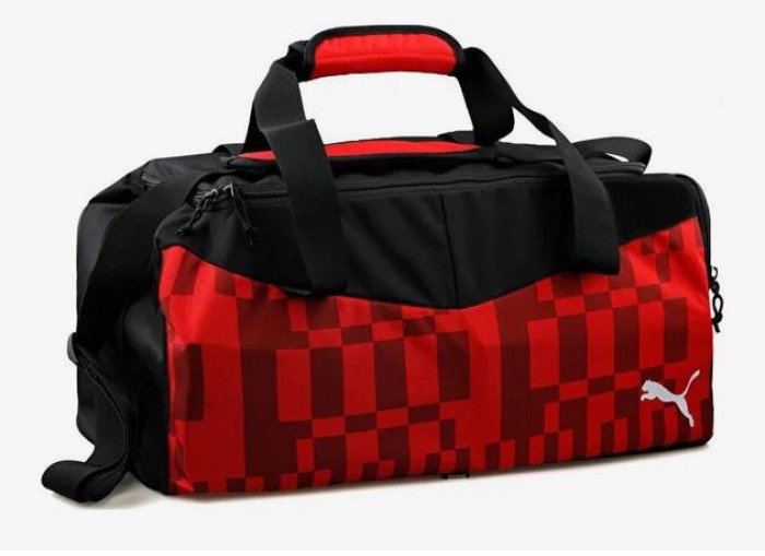 Акція на Сумка Puma individualRISE Small Bag 26L черно-красная Уни 47х23х24 см (079912-01) від Stylus