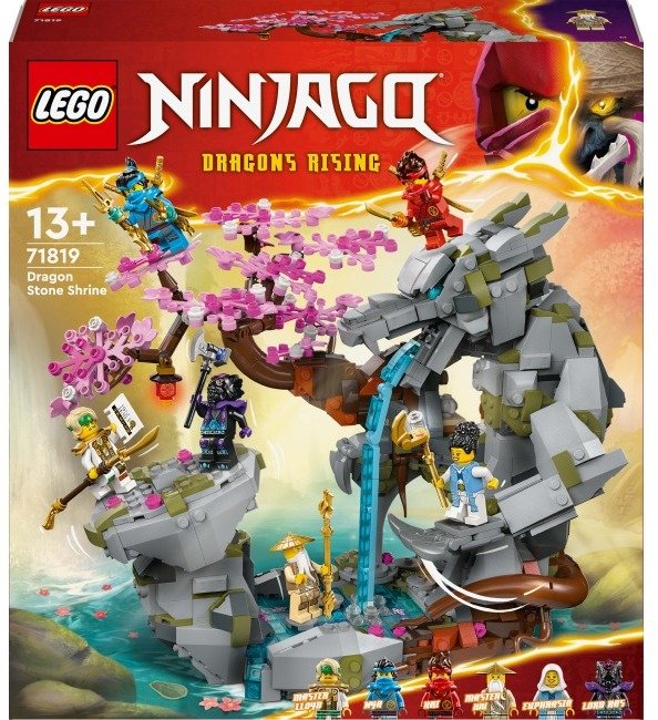 Акція на Конструктор Lego Ninjago Храм камня дракона 1212 деталей (71819) від Stylus