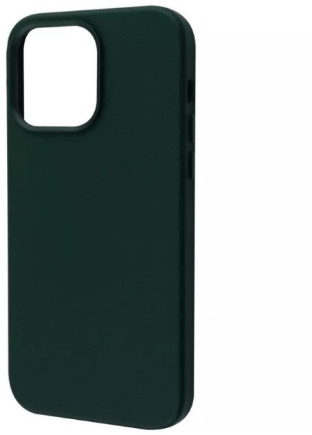 

Wave Premium Leather Edition Case with MagSafe Forest Green for iPhone 14 Plus