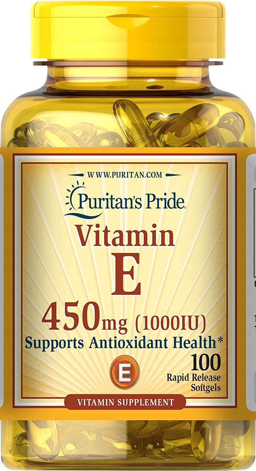 

Puritan's Pride Vitamin E 1000 Iu Soft Gels, 100 count