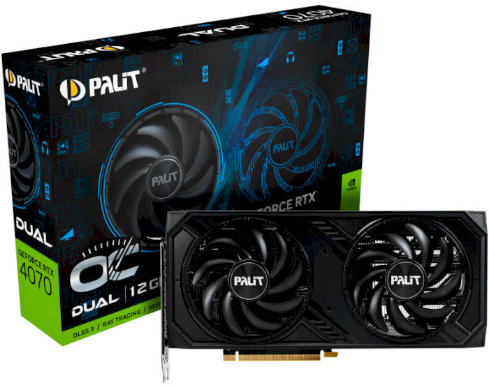 Акція на Palit GeForce Rtx 4070 Dual Oc (NED4070S19K9-1047D) від Stylus