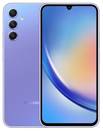 Акция на Samsung Galaxy A34 5G 8/256GB Awesome Violet A346 (UA UCRF) от Stylus