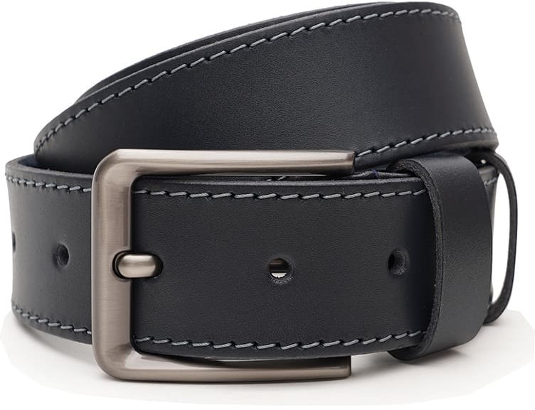 

Мужской ремень Borsa Leather синий (V1115FX57-navy)