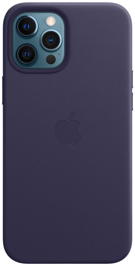 

Apple Leather Case with MagSafe Deep Violet (MJYT3) for iPhone 12 Pro Max