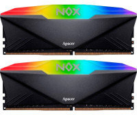 Акція на Apacer 32 Gb (2х16GB) DDR4 3600 MHz Nox Rgb Black (AH4U32G36C25YNBAA-2) від Stylus