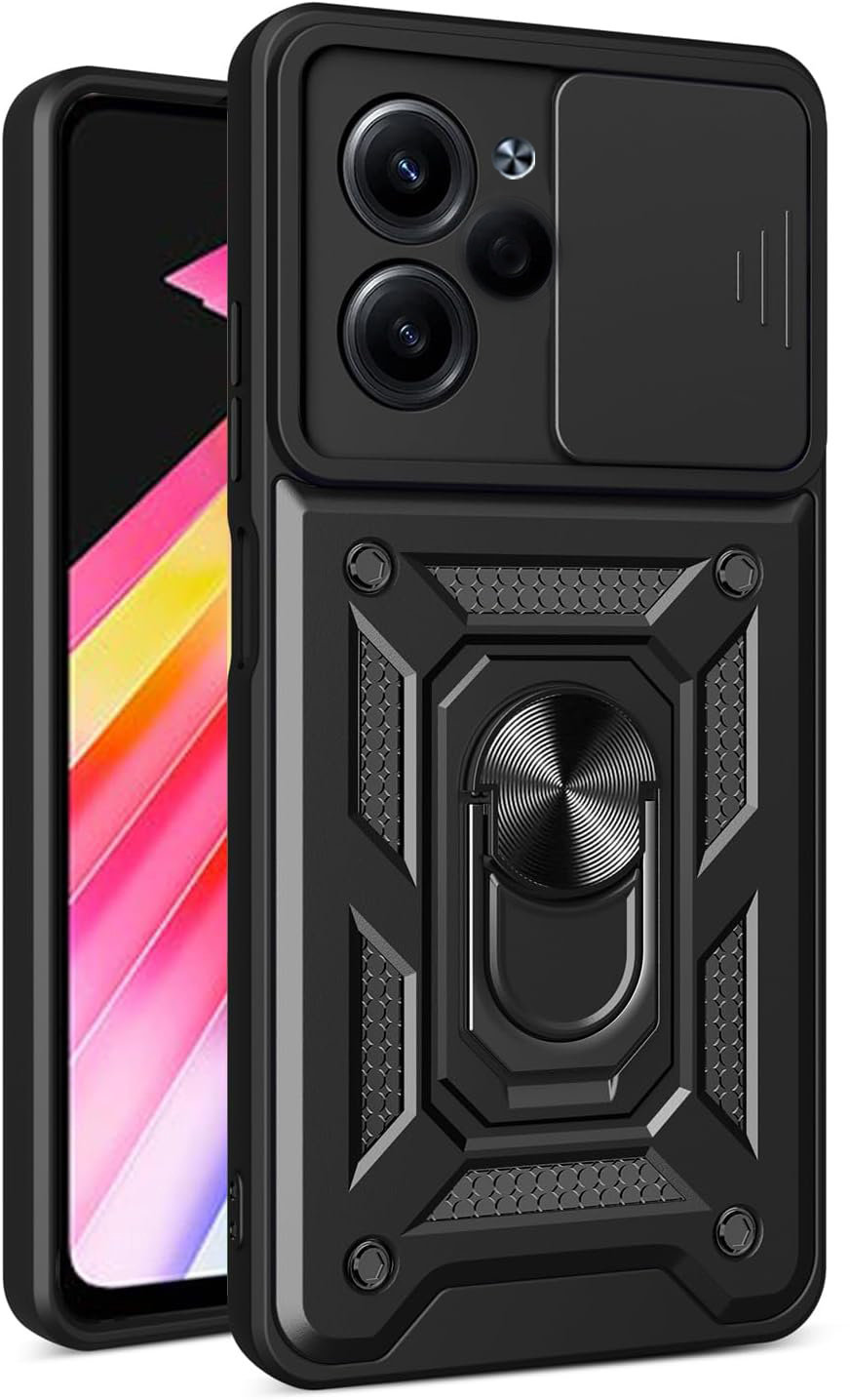 

BeCover Military Black для Infinix Hot 40i (X6528B) (710673)