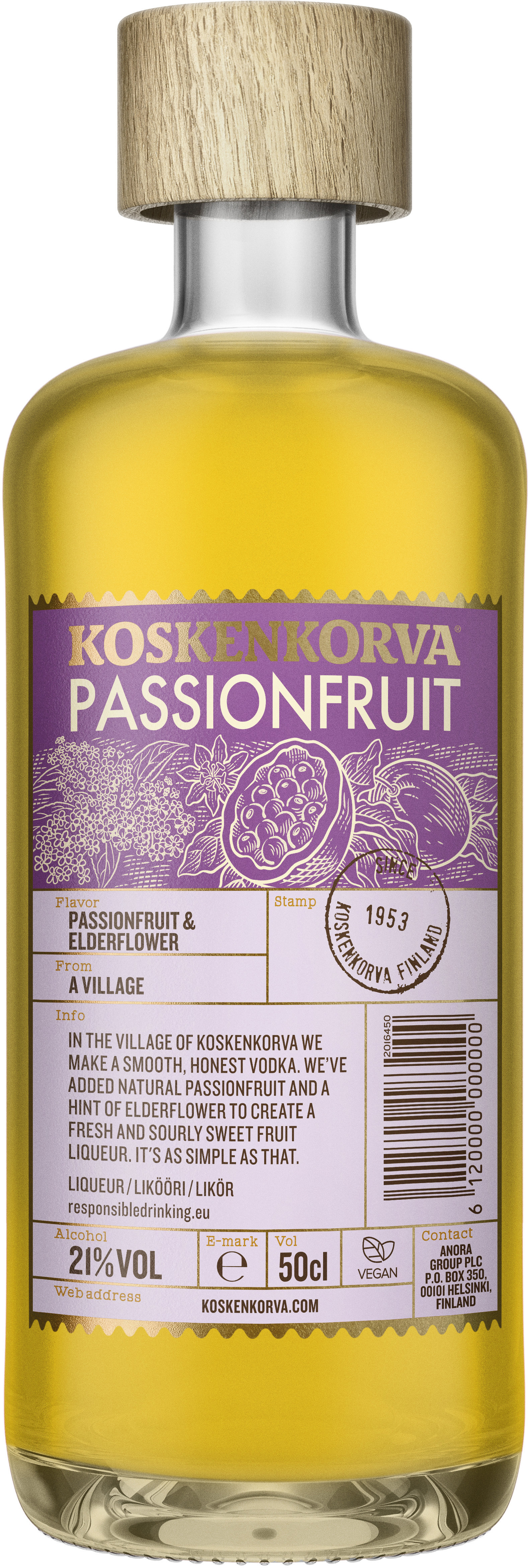 Акція на Ликер Koskenkorva Passionfruit, 21% 0.5л (BDA1VD-KSK050-005) від Stylus