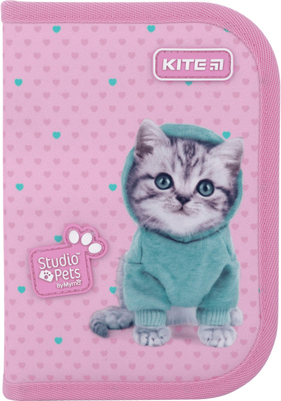 

Пенал с наполнением Kite Studio Pets SP22-622H-2, 1 отделение, 2 отворота