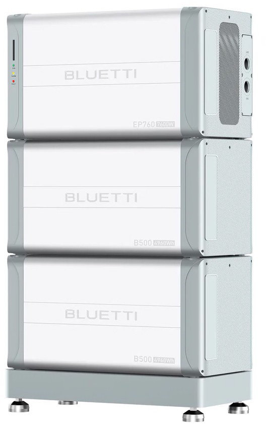 

Система резервного енергозабезпечення Bluetti EP760 7600W + 2 Home Battery Backup B500 9920Wh Ua