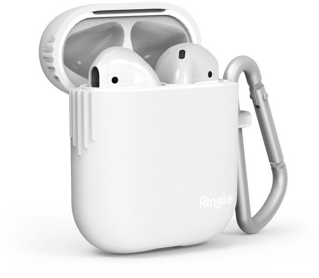

Чехол для наушников Ringke Tpu Case Shockproof White (RCA4615) for Apple Airpods