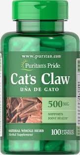 

Puritan's Pride Cat's Claw 500 mg 100 caps Котячий кіготь