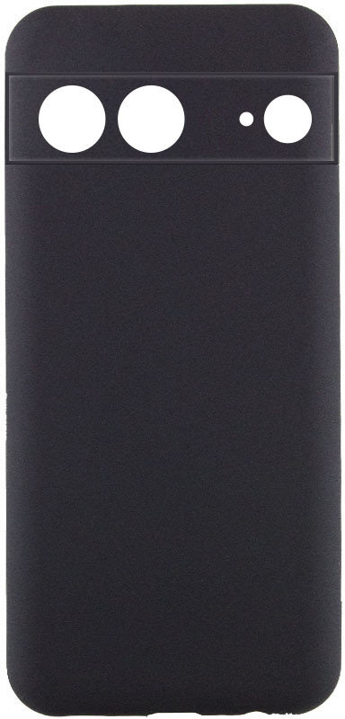 

Lakshmi Case Silicone Cover Full Camera Black for Google Pixel 7a