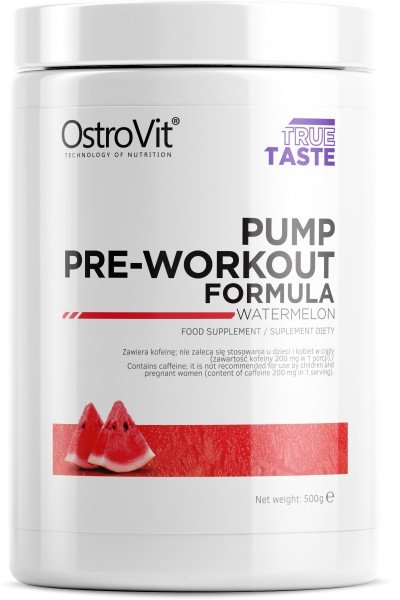 

OstroVit Pump Pre-Workout 500 g /50 servings/ Watermelon