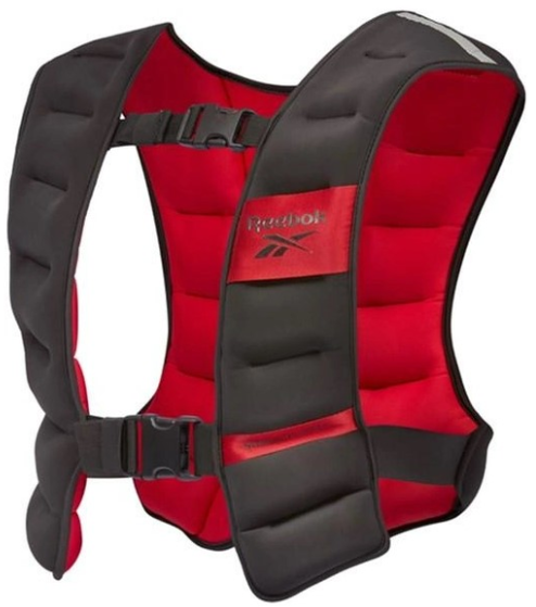 Акція на Reebok Strength Series Weight Vest чёрный красный Уни 3 кг (RAWT-11280) від Stylus