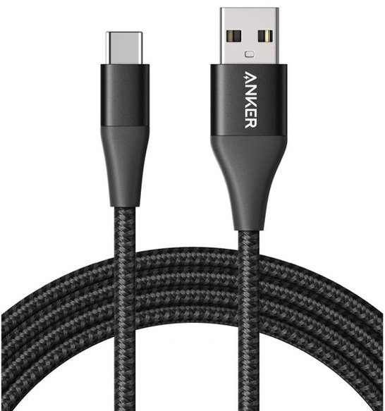 

Anker Usb Cable to USB-C Powerline+ Ii 1.8m Black (A8463H11)