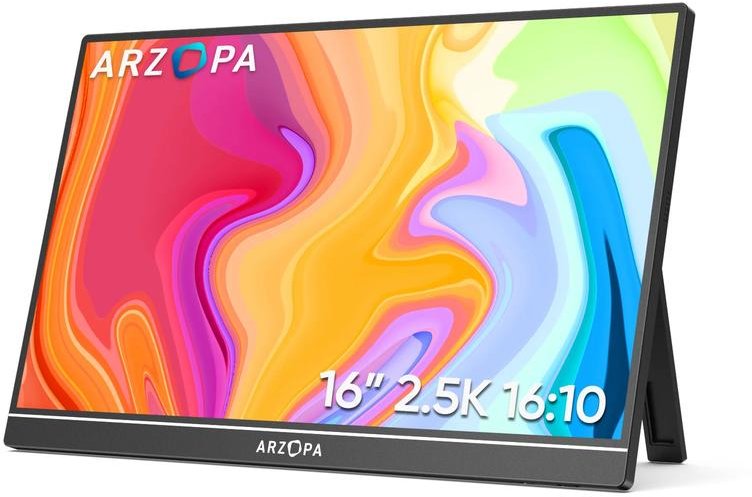 Акція на Arzopa Z1RC Black 16" 2560x1600 60 Гц від Stylus