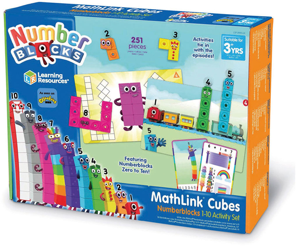 Акция на Обучающий игровой набор Learning Resources Numberblocks Учимся считать Mathlink® Cubes (LSP0949-UK) от Stylus