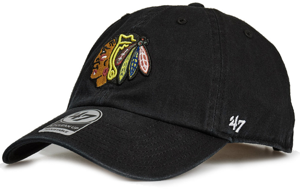 

Бейсболка 47 Brand Chicago Blackhawks чорна (H-RGW04GWS-BK)