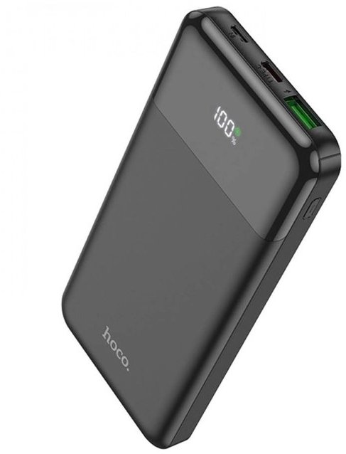 Акція на Hoco Power Bank 10000mAh J102 Cool figure PD20W+QC3.0 Black від Y.UA