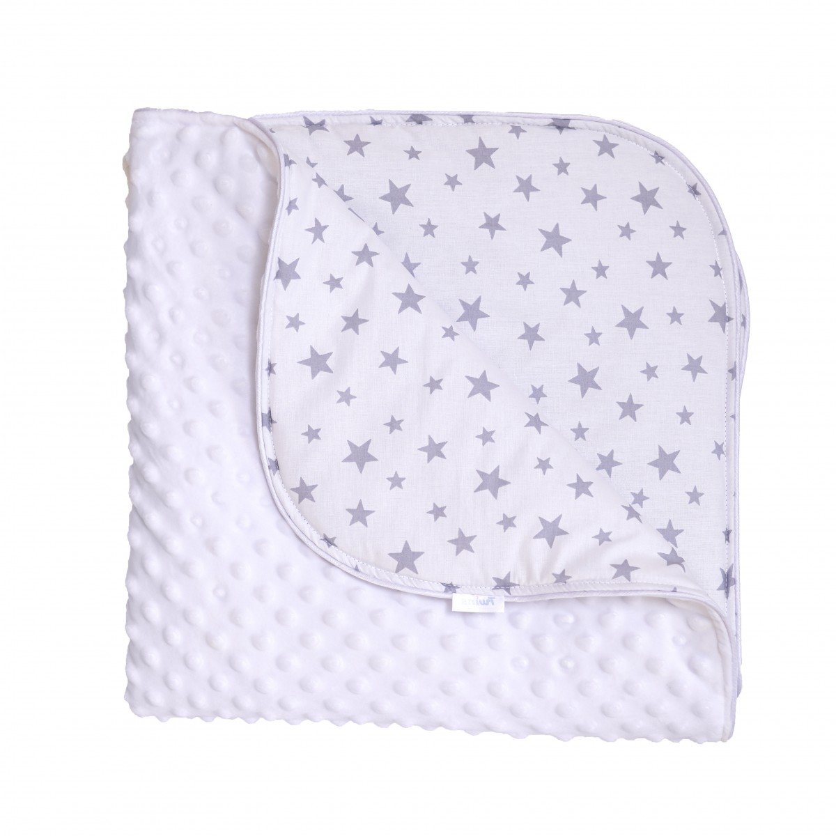 

Плед Twins Minky Spring 80x80 см белый (1461-TMS-01)